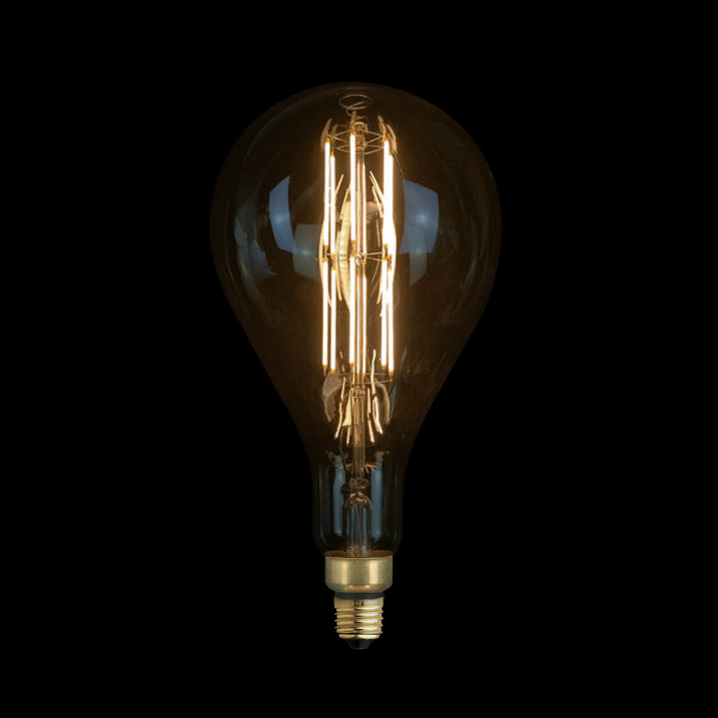 unique vintage style oversize globe LED Edison Light interior design – with Shade