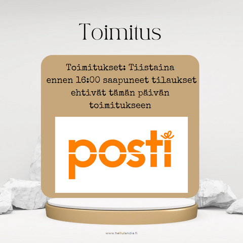 toimitus postin kirje tai paketti