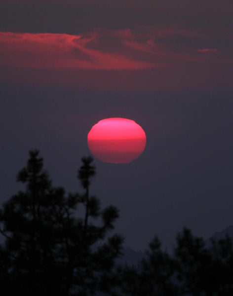 Kings Canyon Sunset Camping