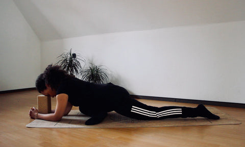 Rajakapotasana Schlafender Schwan Pose