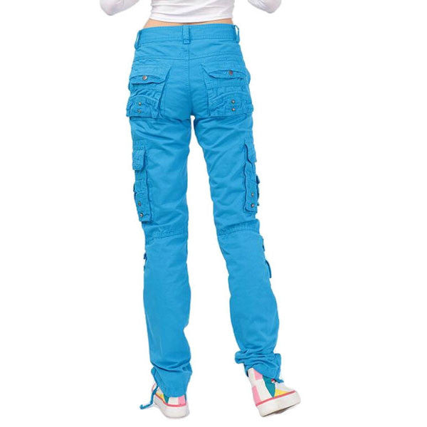 colored cargo pants