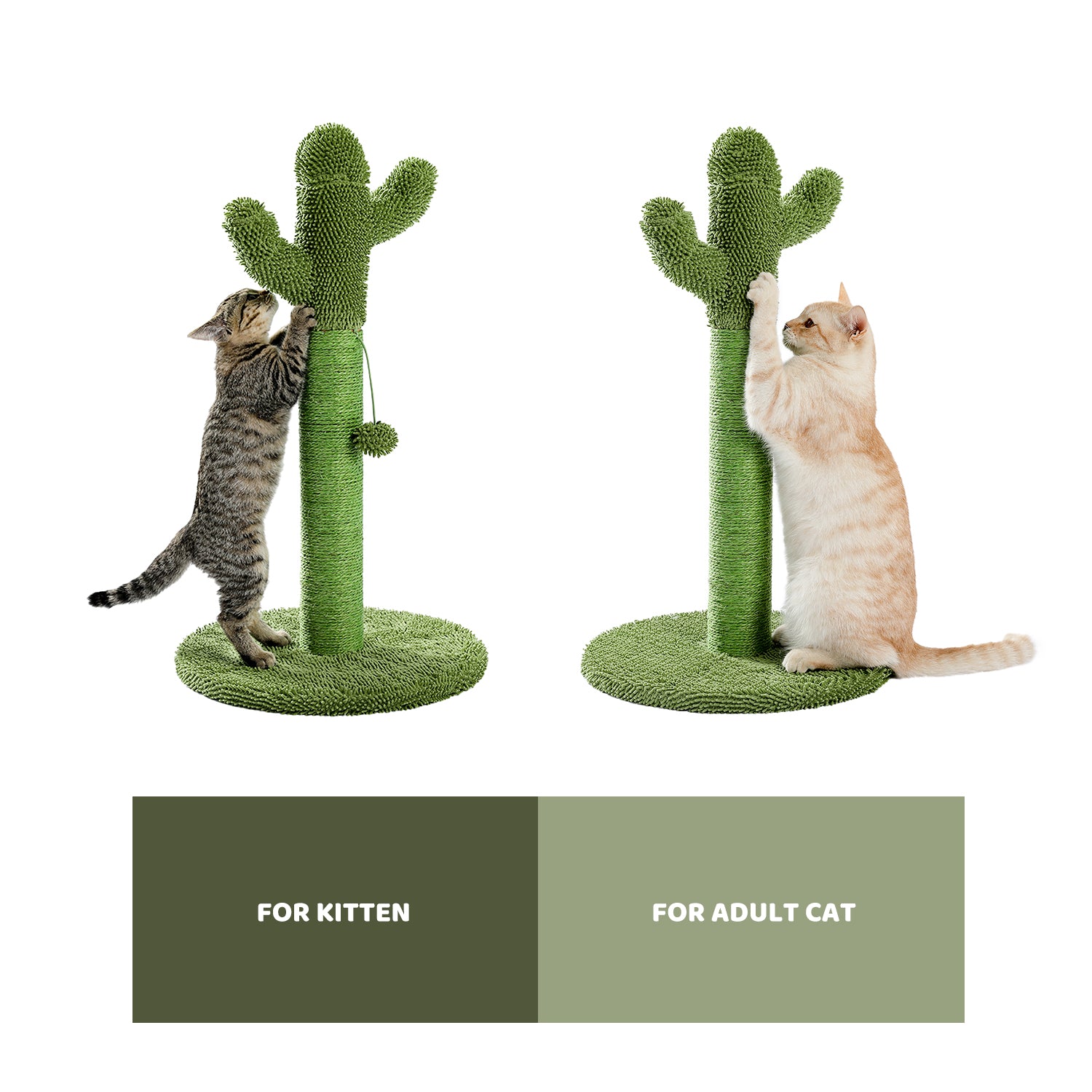 Cactus Cat Tower - Cute Cactus Cat Tree Scratching Post