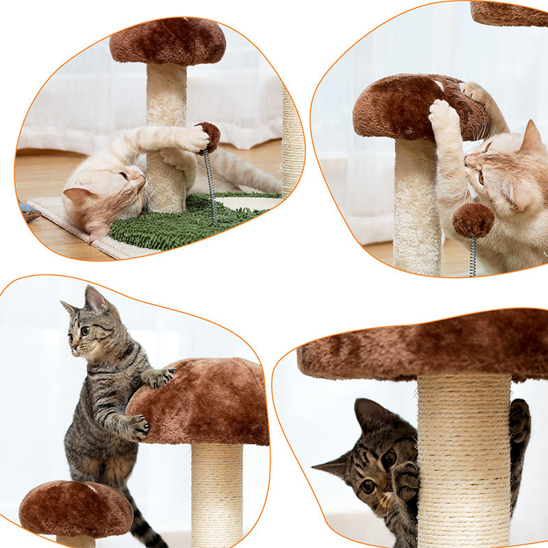 Cactus Cat Tower - Cute Cactus Cat Tree Scratching Post