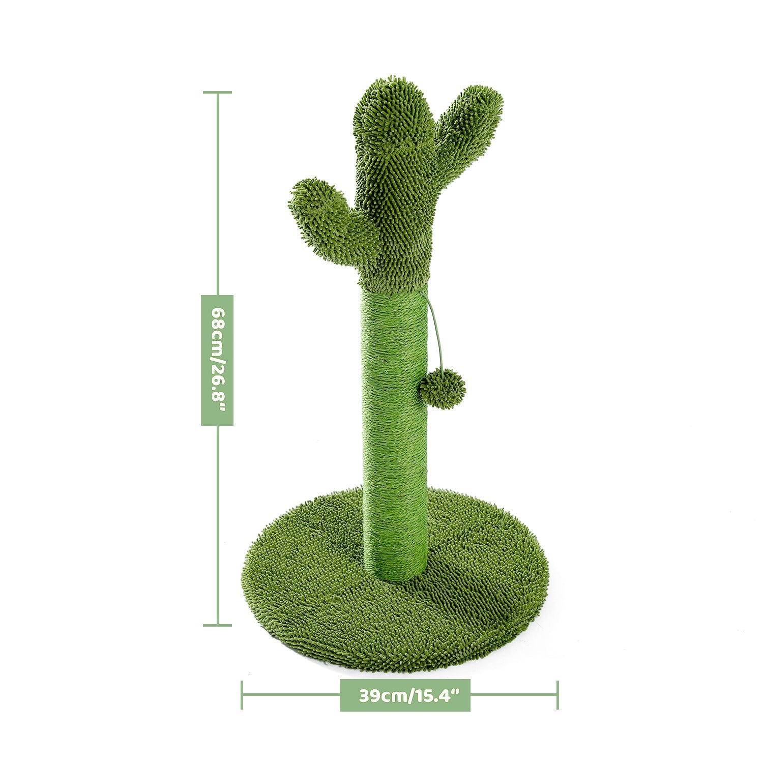 Cactus Cat Tower - Cute Cactus Cat Tree Scratching Post-image-40