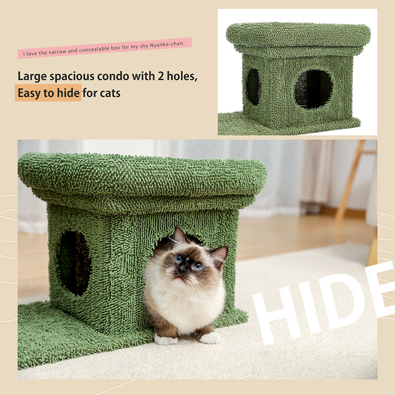 Cactus Cat Tower - Cute Cactus Cat Tree Scratching Post