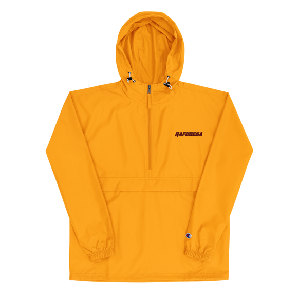 champion windbreaker yellow