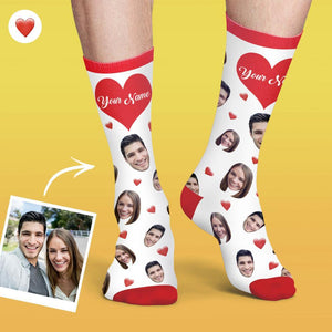 Custom Valentine sock -