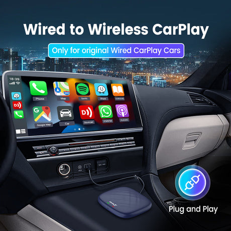 2023 Newest CarlinKit Android 13.0 AI Box Adapter-CarPlay AI Box Max,for  Wired CarPlay&Touchscreen Cars,4G Net,Dual BT,8+128G,Built-in Google  Play/Netflix//GPS,Wireless CarPlay&Android Auto - Yahoo Shopping