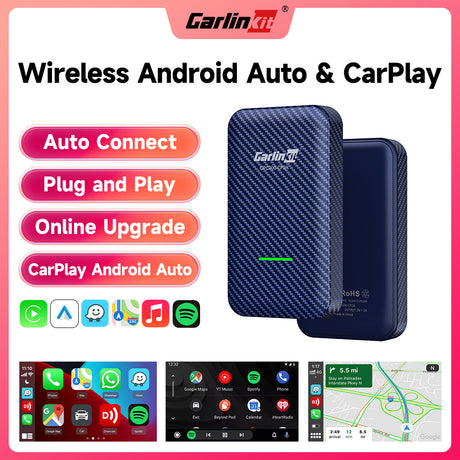 Carlinkit 5.0 2Air Wireless CarPlay Android Auto Wireless Box Two