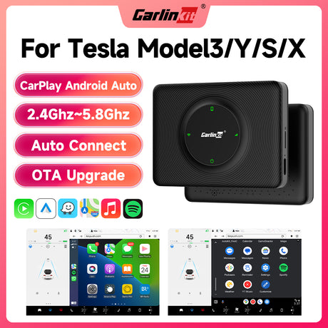 2023 CarlinKit Wireless CarPlay & Wireless Android Auto for Car with Android  Head Unit System 4.4.0+,Built-in APK App,Online Upgrade. : :  Electronics