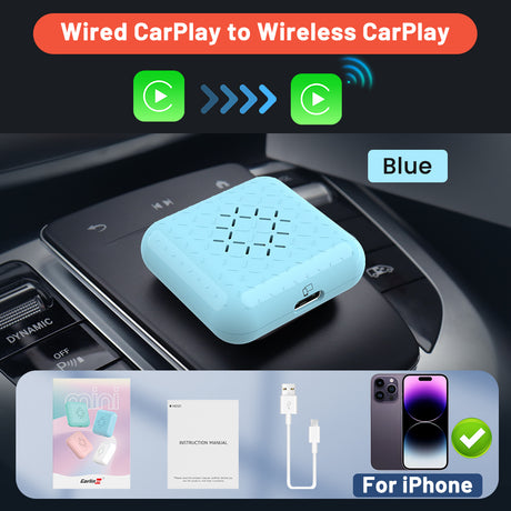 Carlinkit 5.0 & 4.0 Android Auto Wireless Apple Carplay Ai Box Bt5.2  Wifi 5.8ghz Auto-connect Ota Upgrade For Ios &android Phone