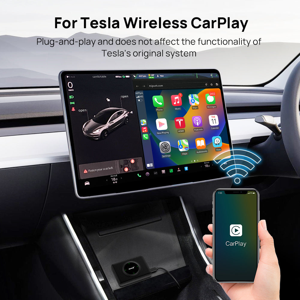 Carlinkit Mini Carplay Android Auto Wireless Wifi Box Bluetooth Ad Carlinkit Wireless Official