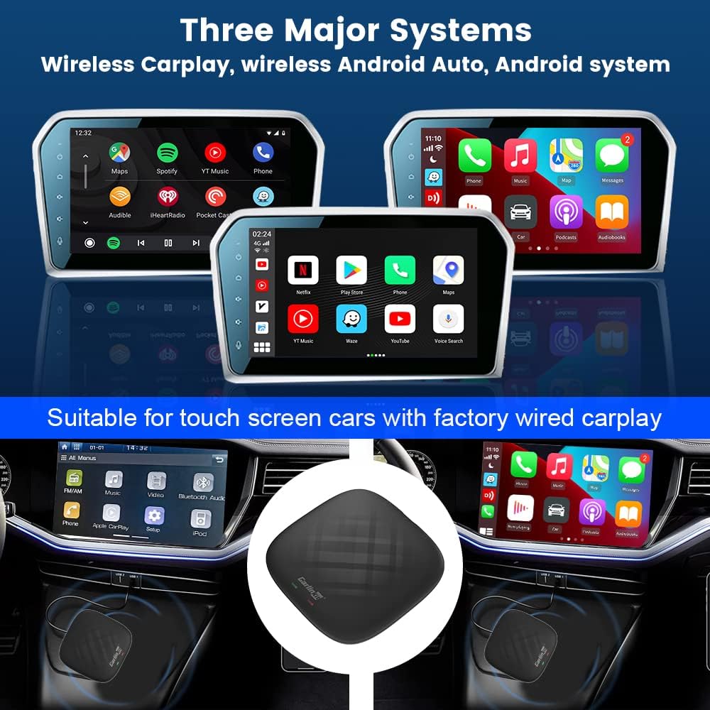 Carlinkit Ai Box Mini Wireless Android Auto Wireless CarPlay