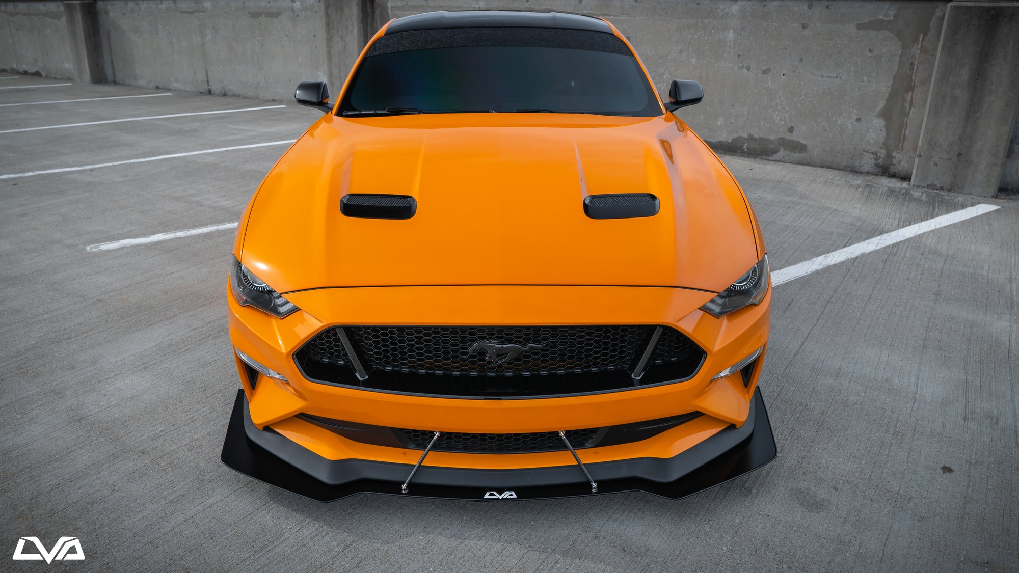 2018+ Ford Mustang Front Splitter (GT Performance Package) "PP2 Style