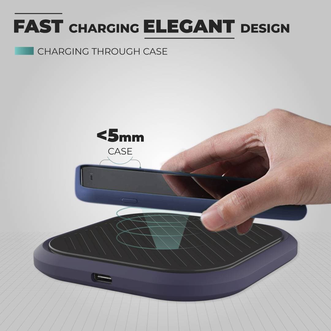 Hammer Flex Wireless Charger 15 Watt Fast Charger with Type-C