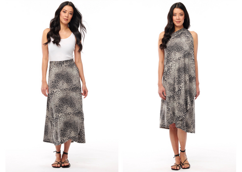 Salima Convertible Wrap Dress/Skirt