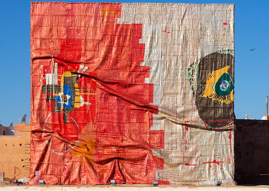 El Anatsui's "Kindred Viewpoints"