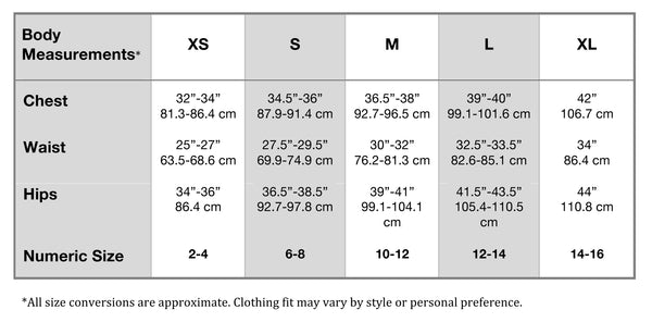 canadian size chart for jeans