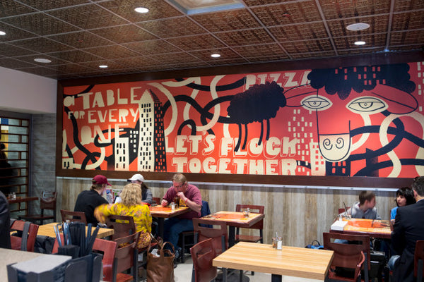 20 of the best wall murals in restaurants around the world 