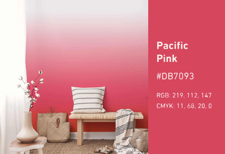 pacific pink wall mural removable wallpaper
