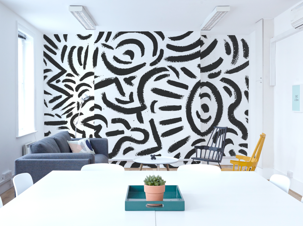 abstract wallpaper murals