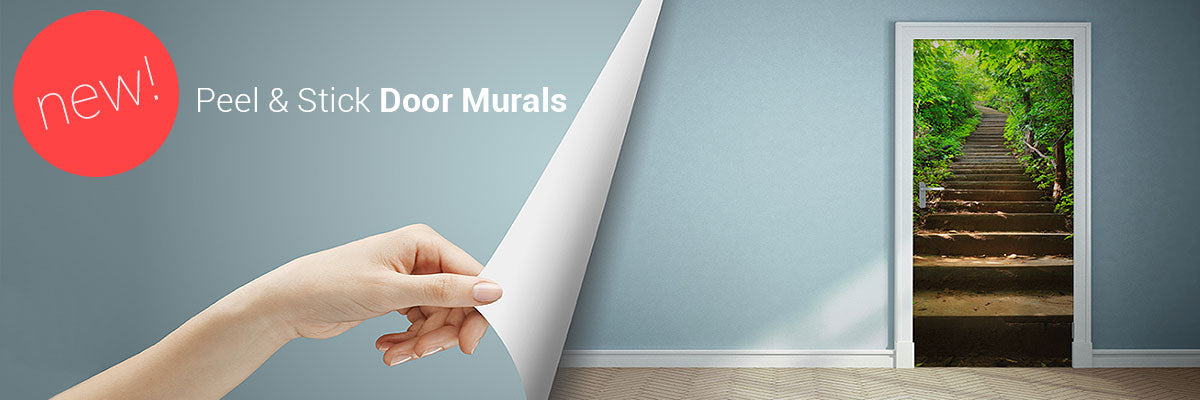 door size murals posters