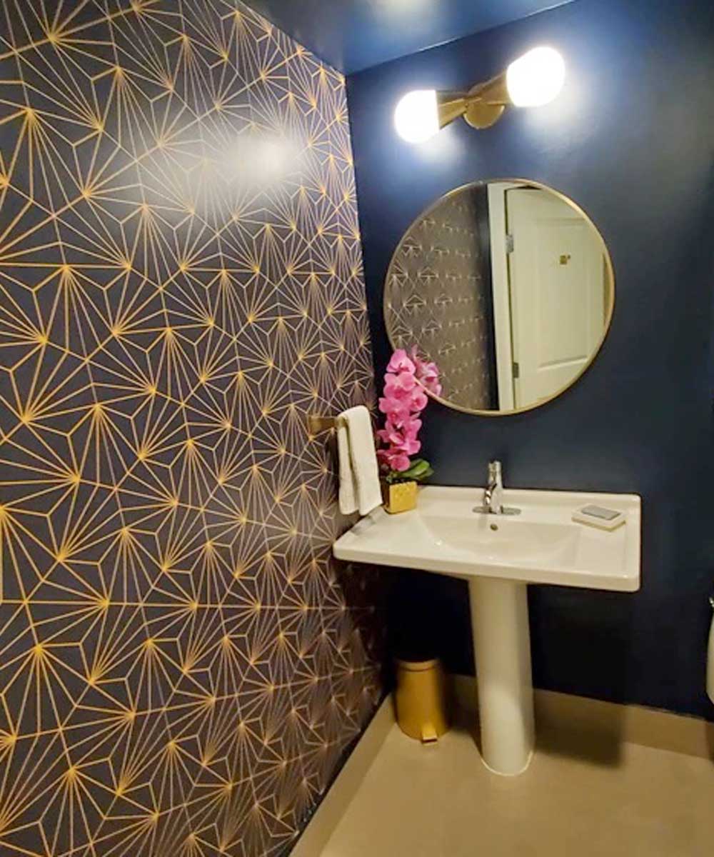 Bathroom Mural Wallpapers  TenStickers