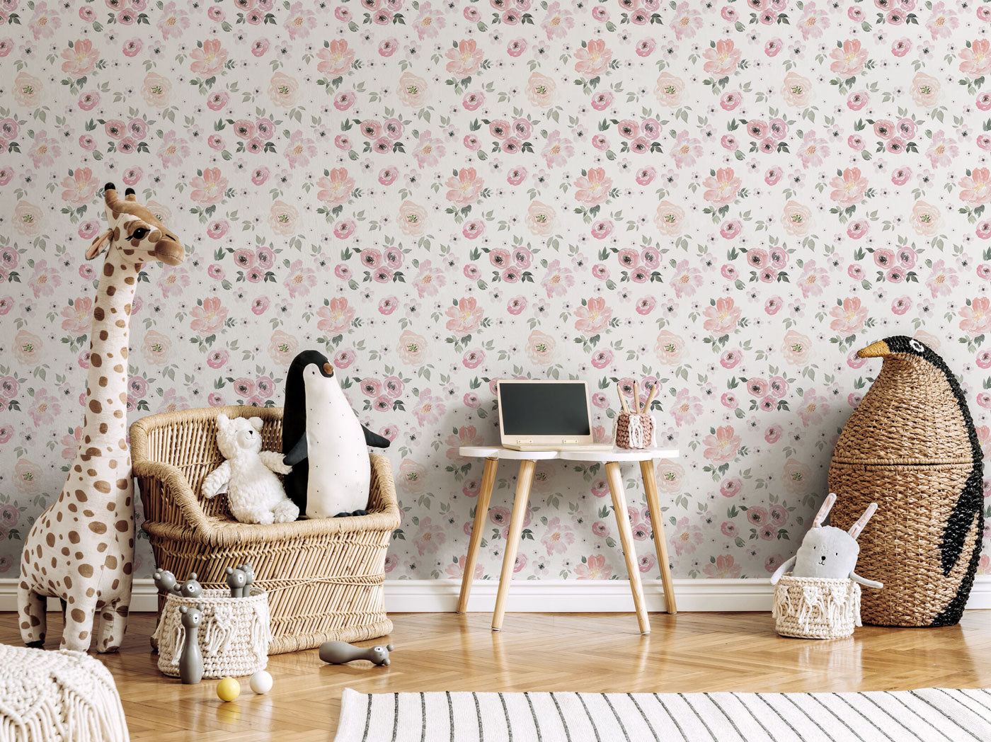 boho flower wallpaper