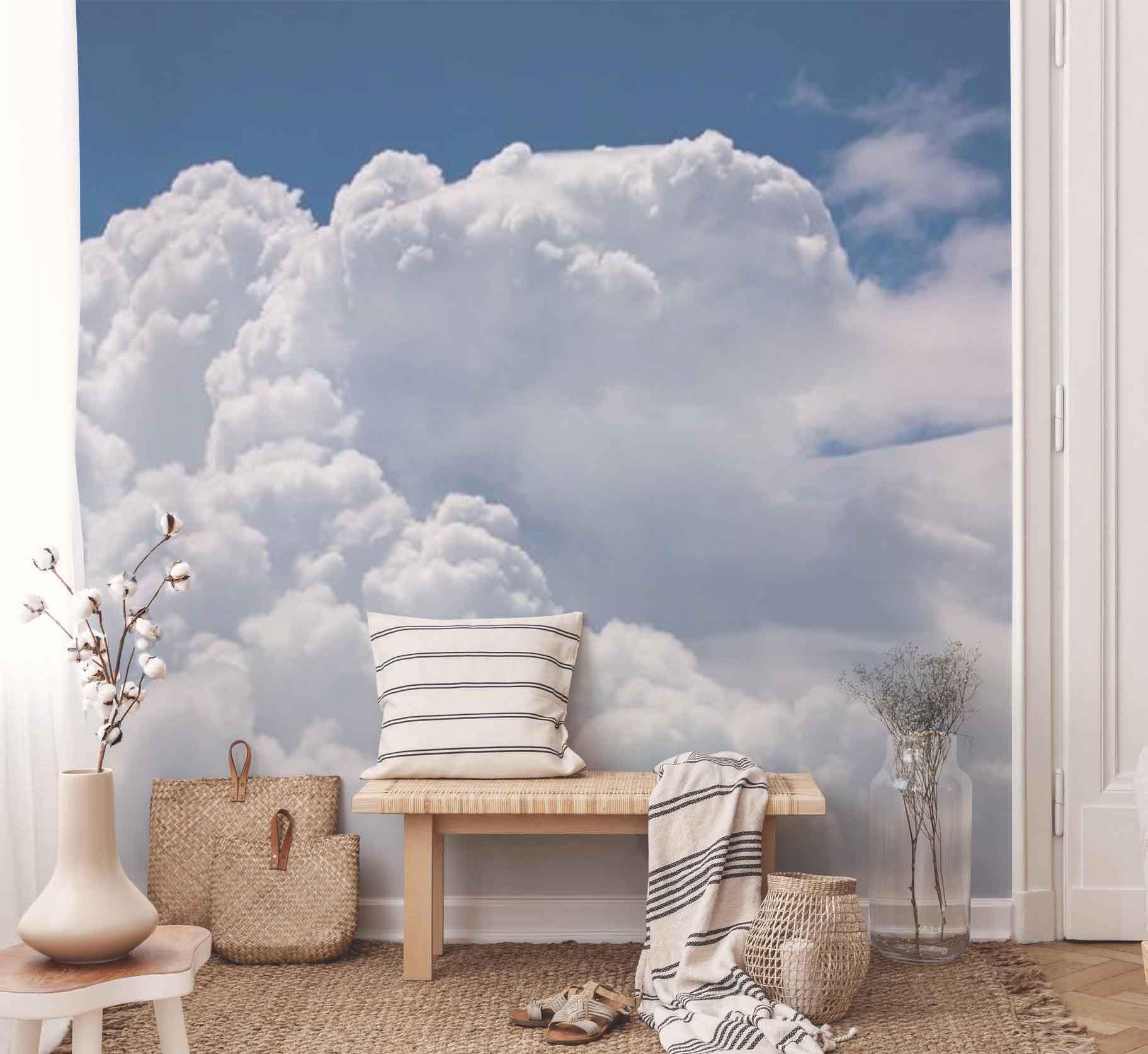 cloud wallpaper murals