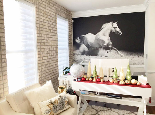 wallpaper wall mural accent wall eazywallz custom murals horses