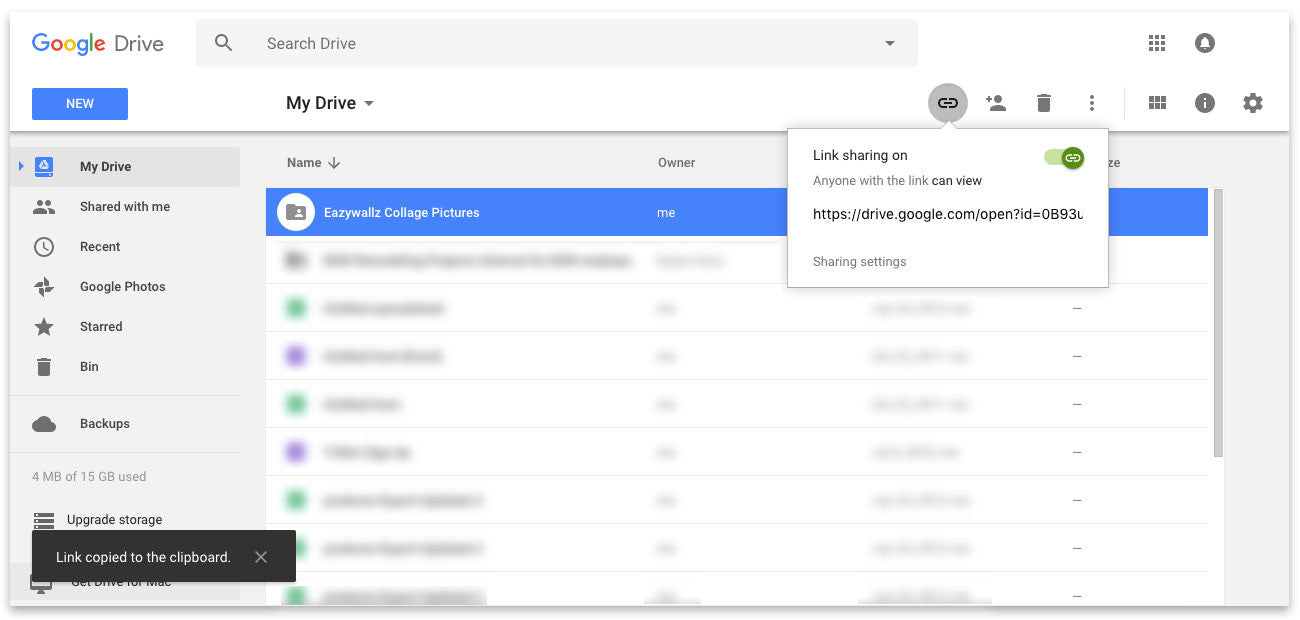 How to Share a Folder on Google Drive