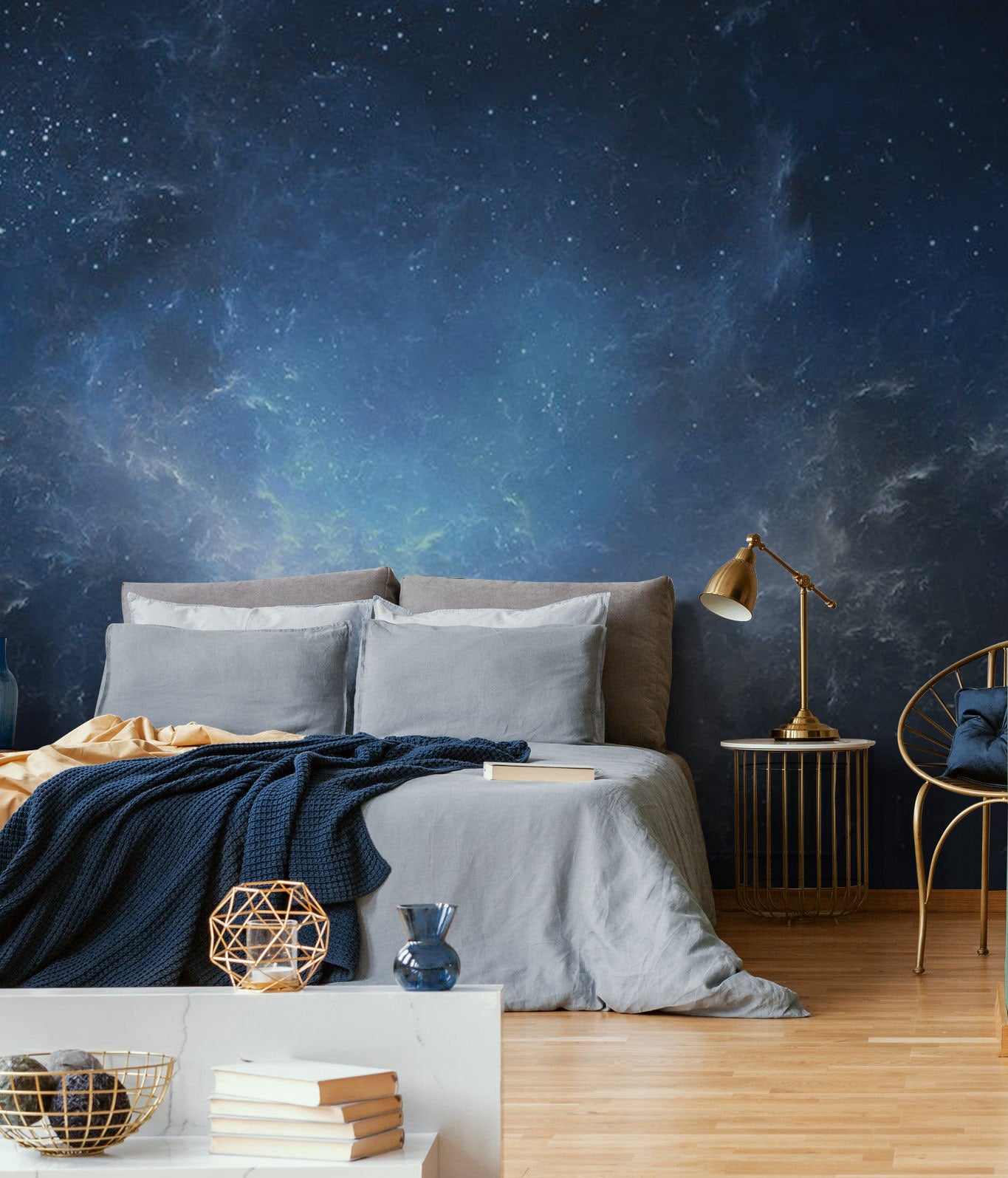 nebula galaxy wallpaper mural 