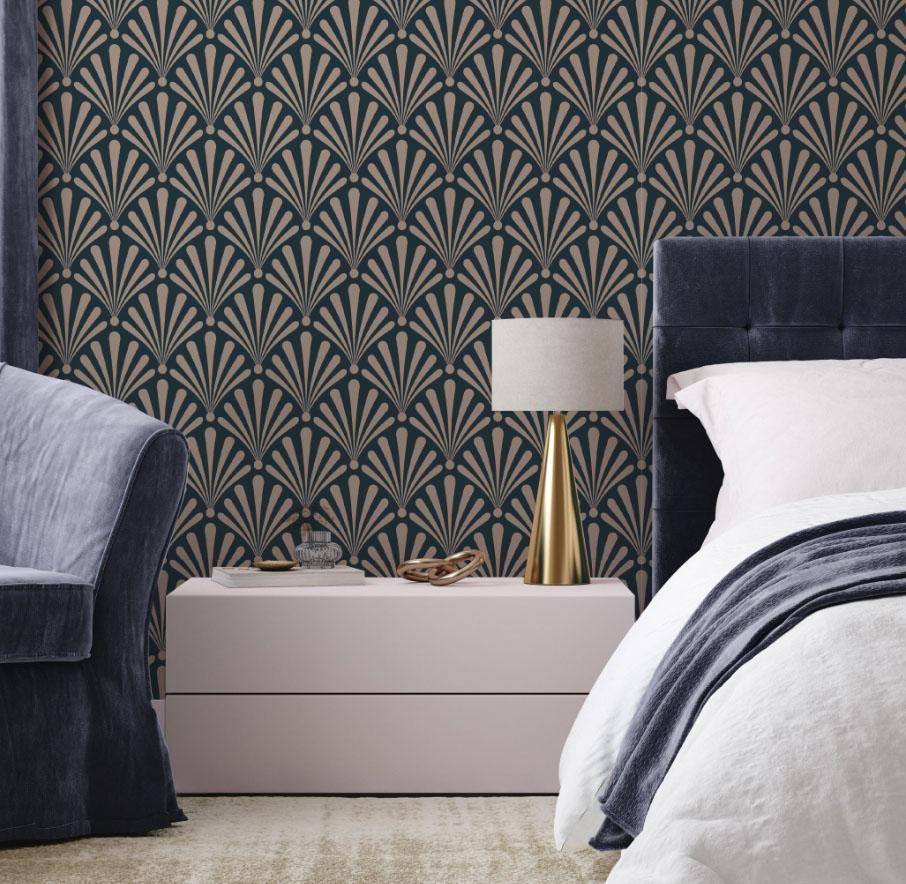 geometric art deco wallpaper murals