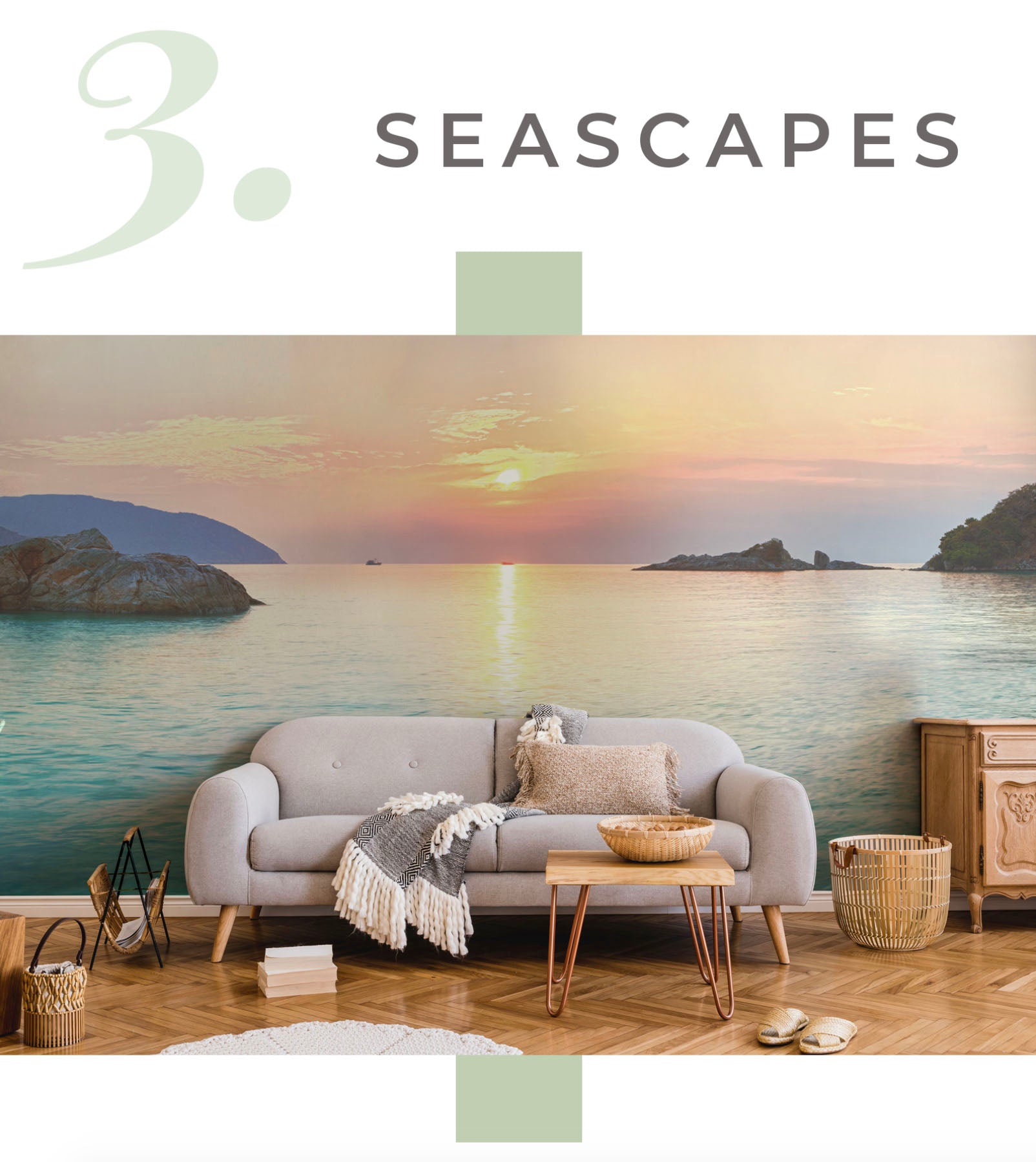 seascape wallpaper murals 
