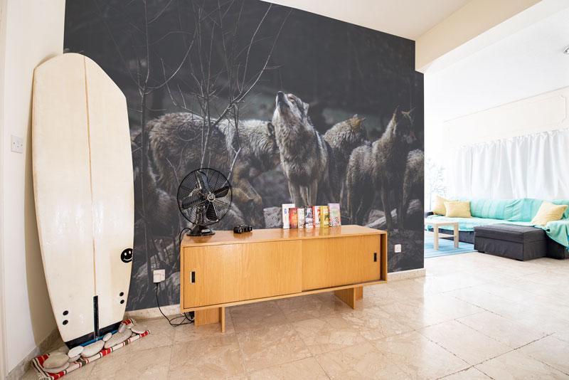 wolves in the wild wallpaper removable wall mural peel and stick