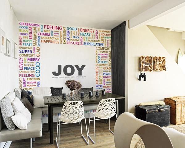 "Joy" Wall Mural-Wall Mural-Eazywallz