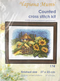 Village House - Cross-Stitch Embroidery Kit