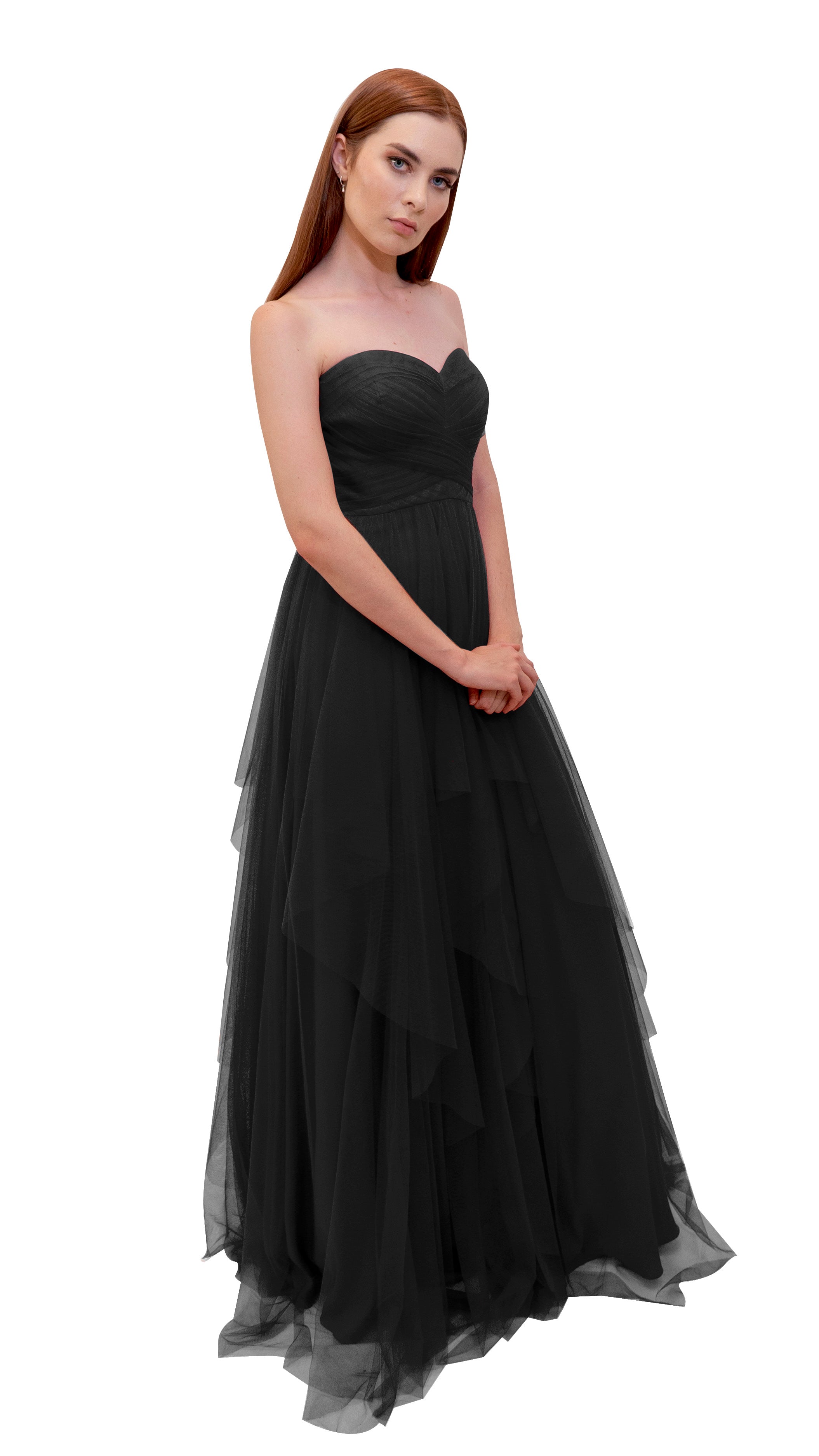 black tulle ball skirt