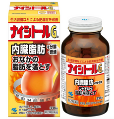 Goodsania Japan Naisitol Ga 336 tablets, Obesity Constipation Eczema Acne Slimming Remedy, for those Concerned with Fat, Weightloss Diet Pills