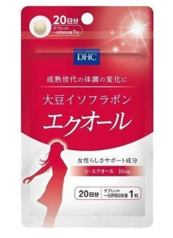 Goodsania Japan DHC Soybean Isoflavone / Equol, 20 Tablets, Women's Health Energy & Youthful Japan Beauty Supplement