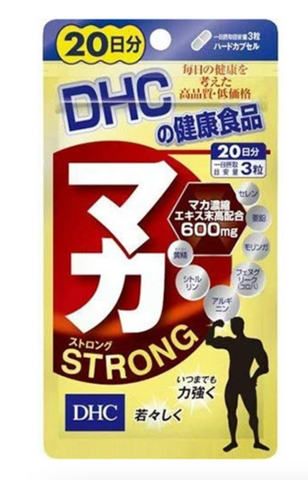 Goodsania Japan DHC Maca Strong, 60 Tablets, Energy Vitality Stamina Boost Japan Natural Health Supplement