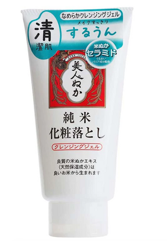 Goodsania JUNMAI Makeup Removal Cleansing Gel 150g Japan Clear Skin Care Ceramid Moist Face Wash