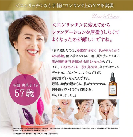 Goodsania fracora Whitening Placenta Extract Enrich Serum Solution 30ml Two-times Concentration Japan Clear Skin Care No.1 Beauty Essence