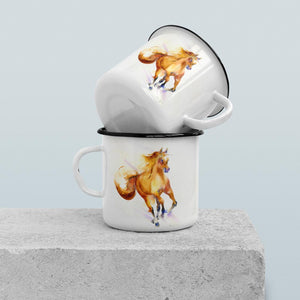 Horse - Enamel Mug