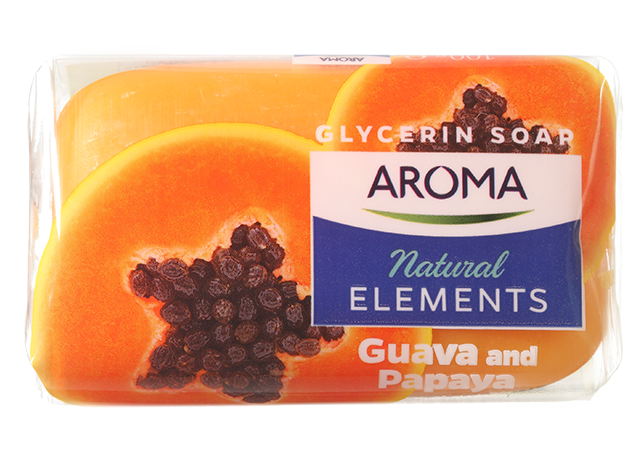 Aroma Natural Elements Toilet Soap Guava Papaya 100g Ellbabeauty Com