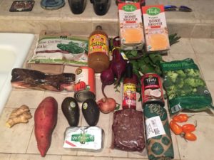 Wild Elk Stew with Bone Broth Ingredients