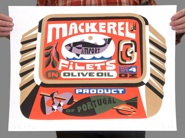 Bill Rebholz "Mackerel Can" print