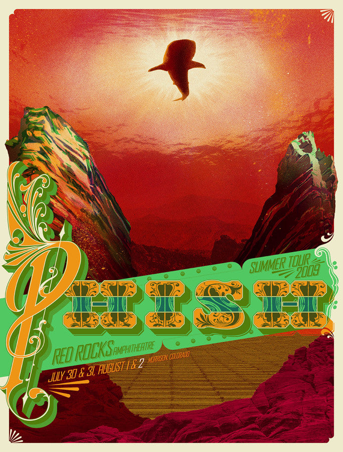 Phish at Red Rocks Burlesque of North America