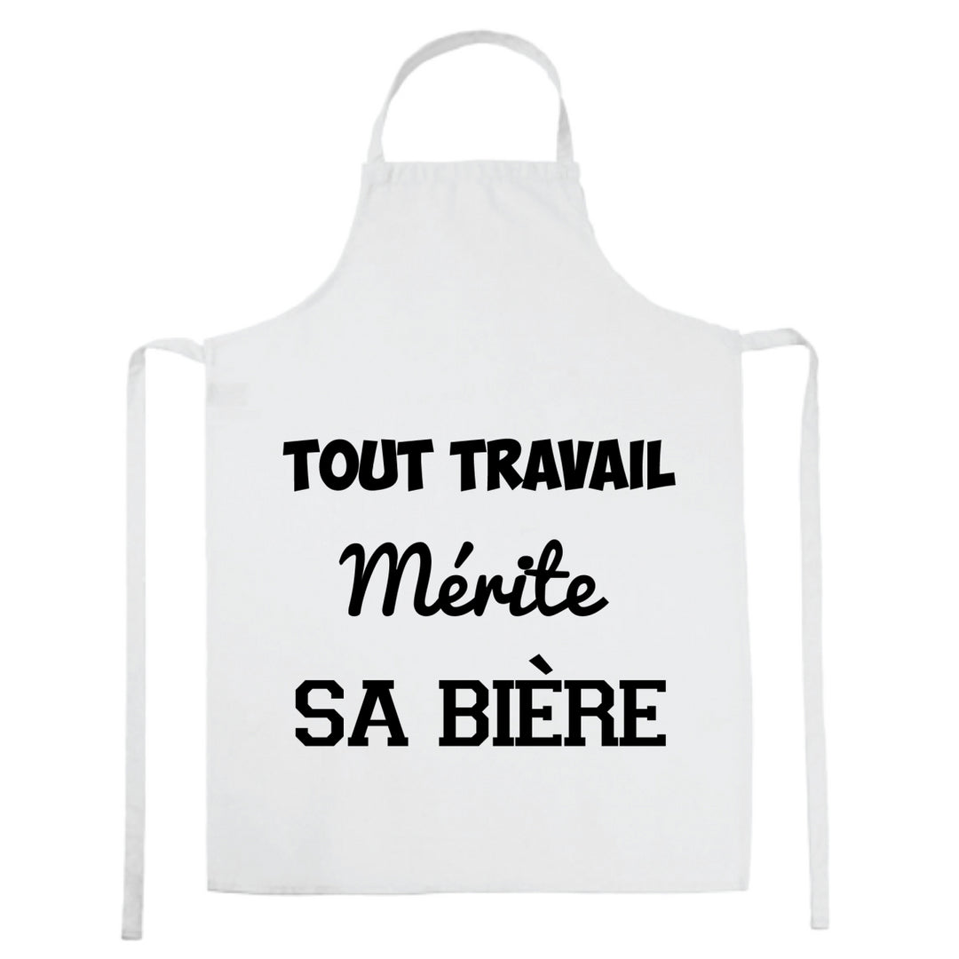 tablier de cuisine En-couple-avec-mon-chat blanc