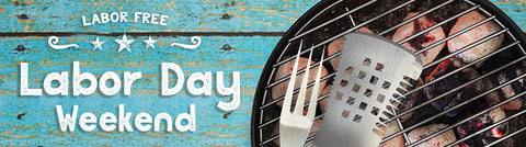 Labor Day Weekend Banner for Grillbots
